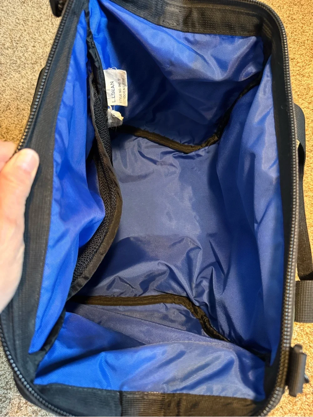Vintage LL Bean Traveler Duffel Bag